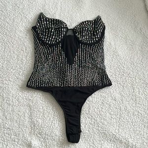 Windsor Bedazzled Bodysuit